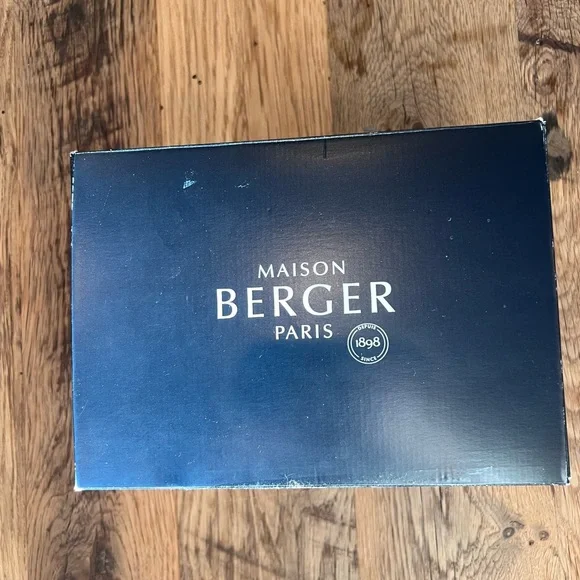 New!  Maison Berger Paris Oval Prune Marron Lampe - Picture 8 of 9